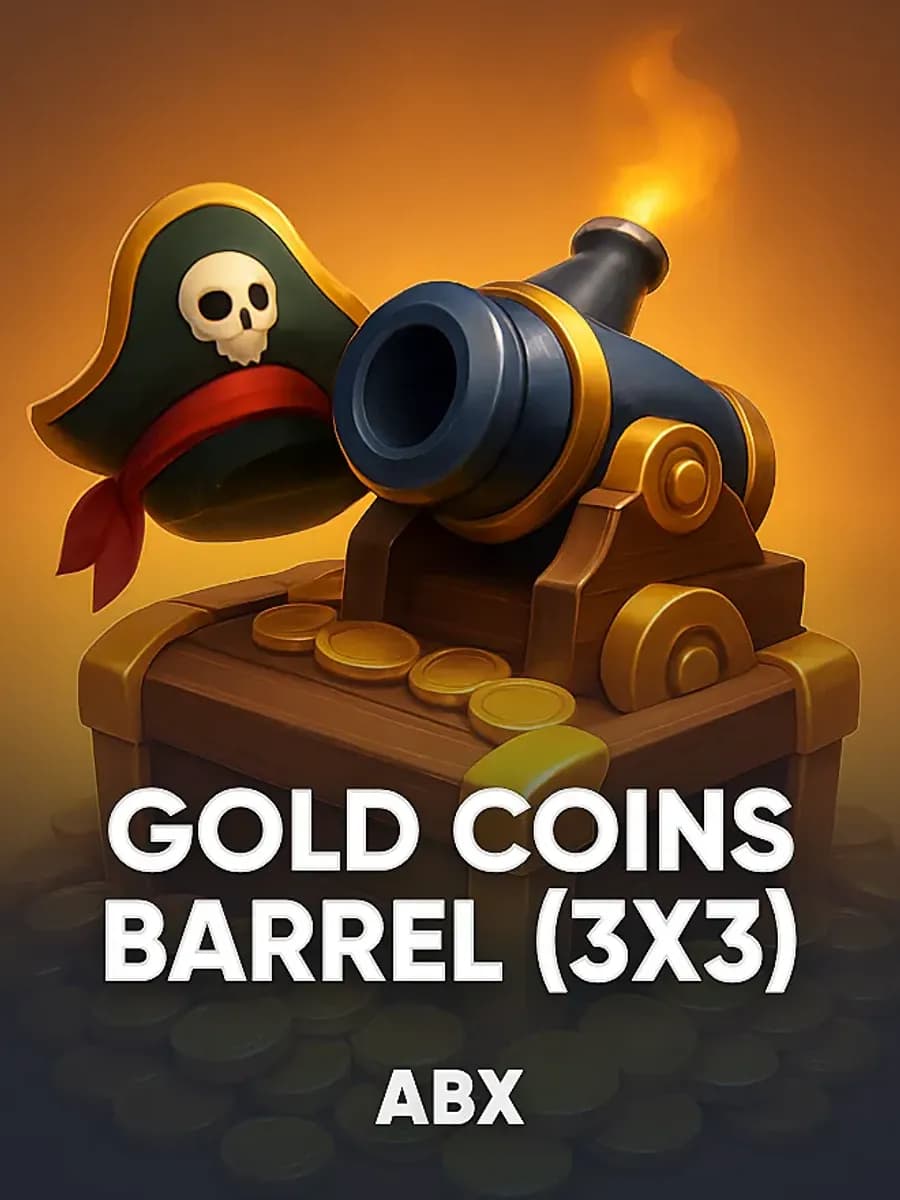 Gold Coins Barrel (3x3)