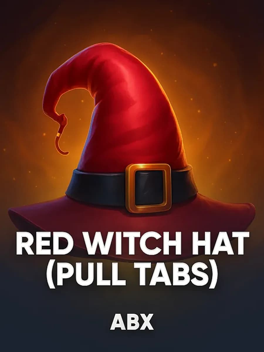 Red Witch Hat (Pull Tabs)