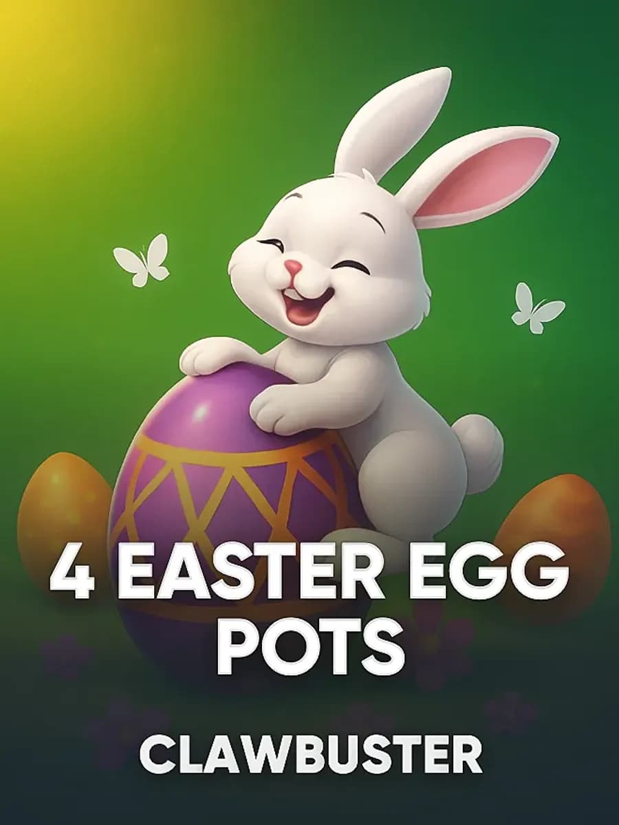 4 Easter Egg Pots