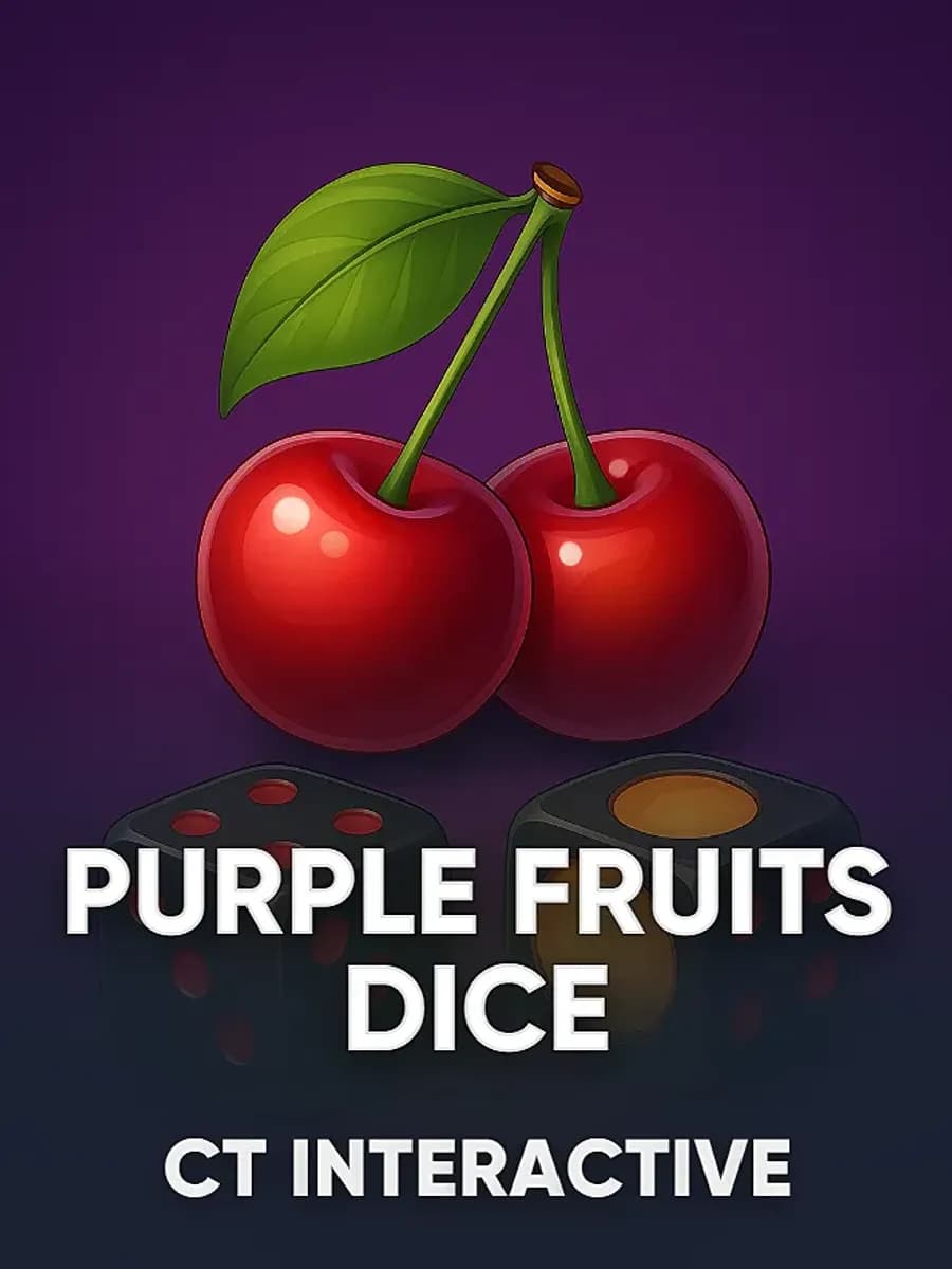 Purple Fruits Dice