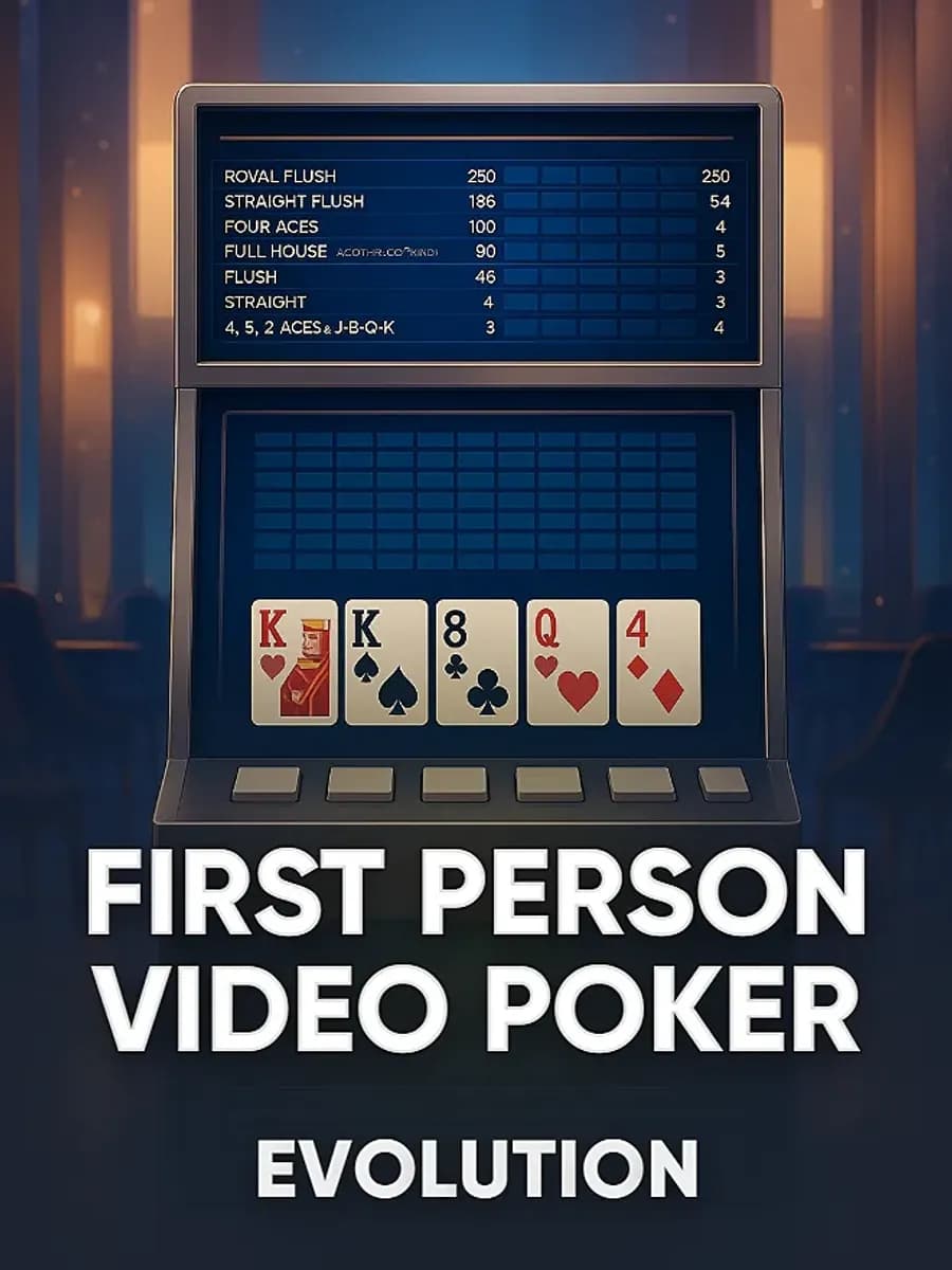 First Person Video Poker