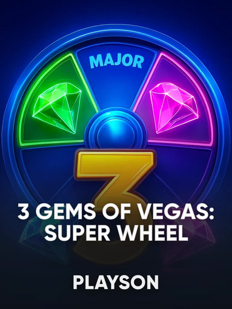 3 Gems of Vegas: Super Wheel