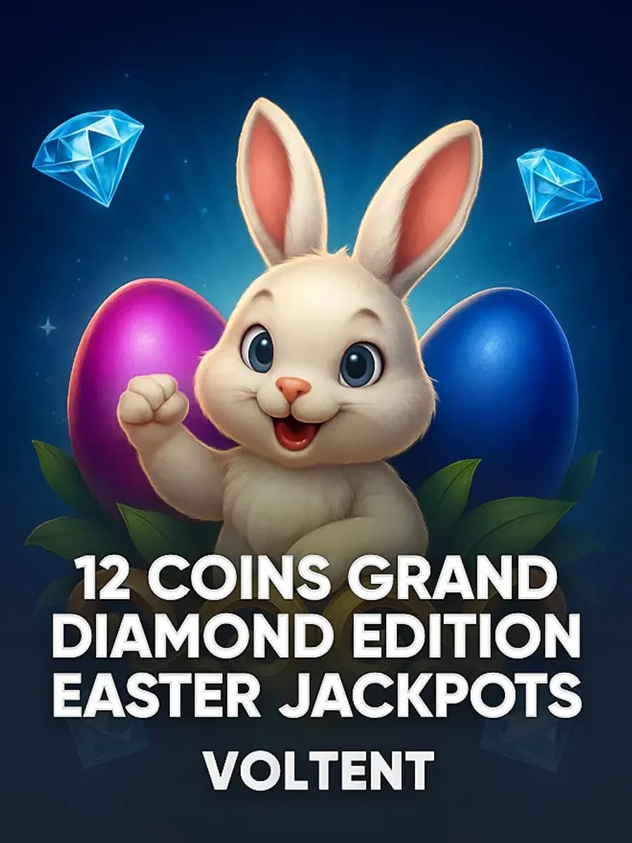 12 Coins Grand Diamond Edition Easter Jackpots