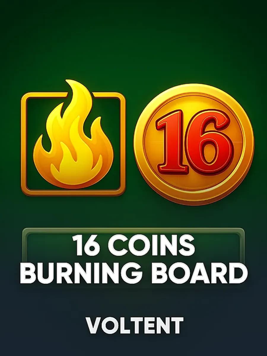 16 Coins Burning Board